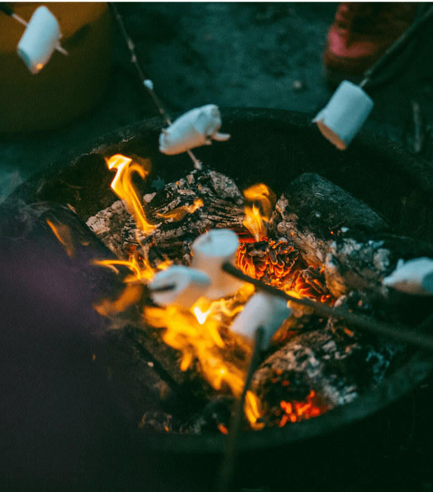 Marshmallow bbq at riverside bliss